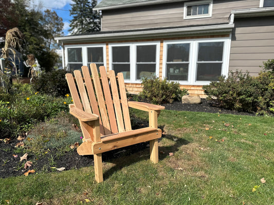 Fanback Adirondack Style Chair